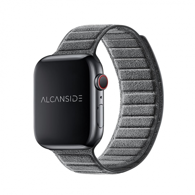 Alcantara Apple Watch Band - Nardo Gray - 38/40/41/42mm, Image 1