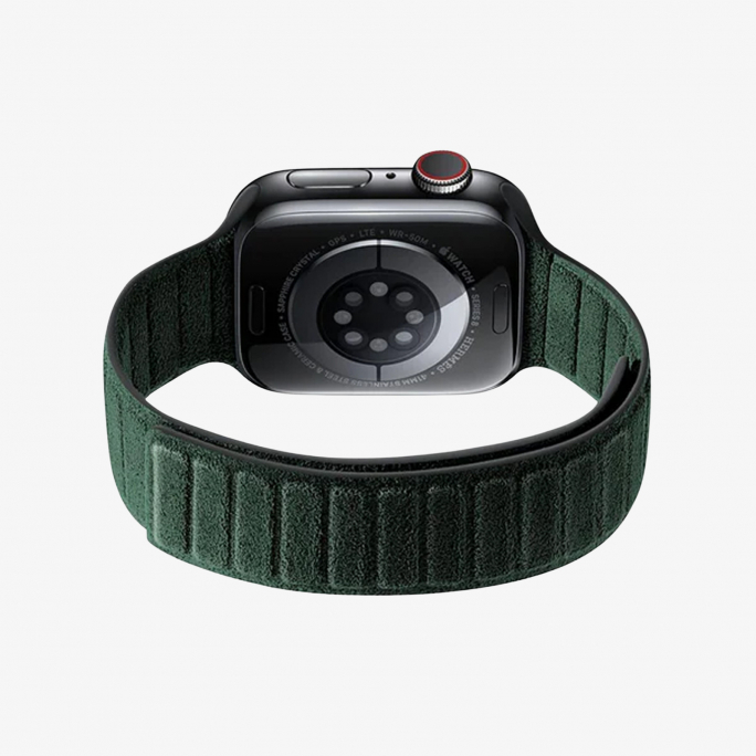 Alcantara Apple Watch Band - Midnight Green - 38/40/41/42mm, 50€, Image 6 Alcantara Apple Watch Band - Midnight Green - 38/40/41/42mm, Image 6