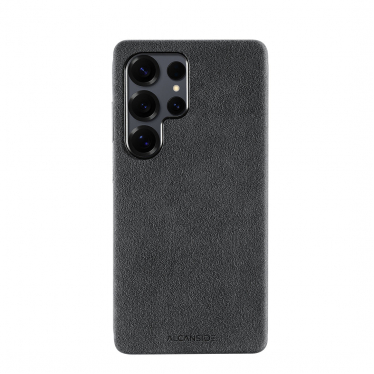 Samsung Galaxy S25 Ultra - Alcantara Case - Space Grey