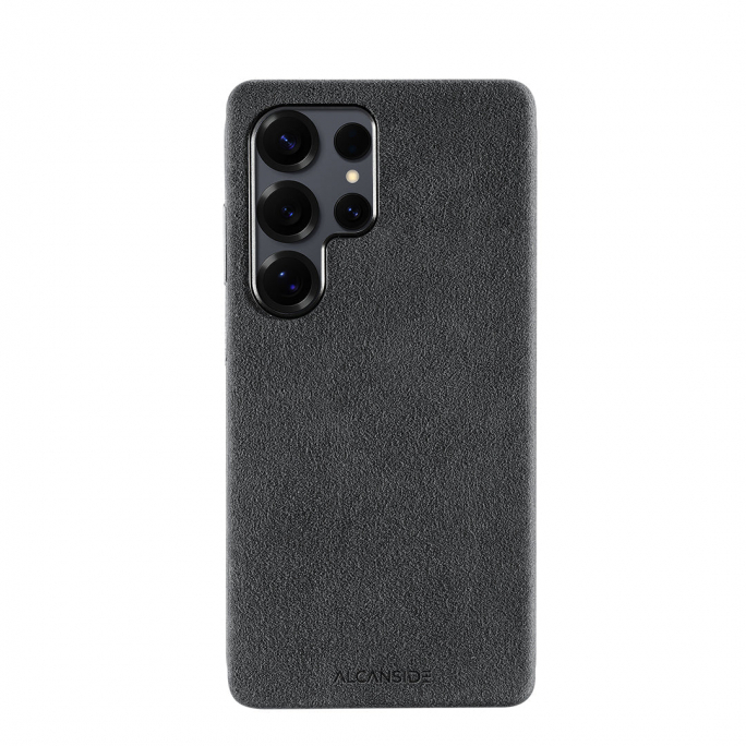 Samsung Galaxy S25 Ultra - Alcantara Case - Space Grey, Afbeelding 1