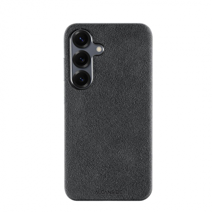 Samsung Galaxy S25 Plus - Alcantara Case - Space Grey, Image 1