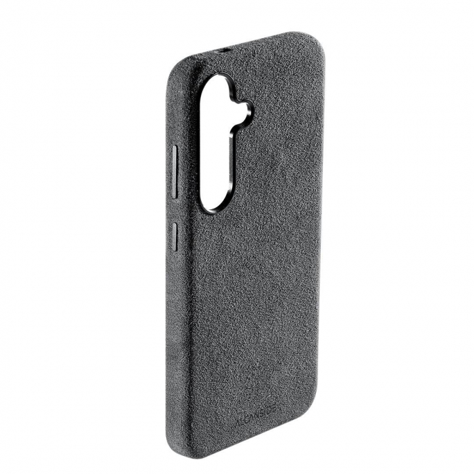 Samsung Galaxy S25 Plus - Alcantara Case - Space Grey, Image 4
