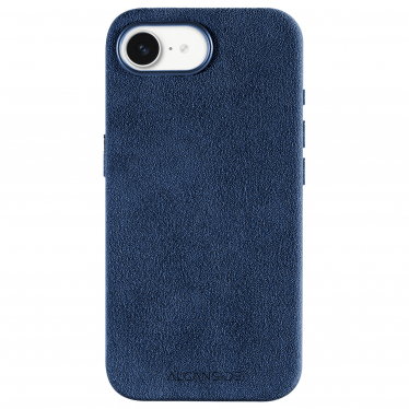 iPhone Alcantara Case - Ocean Blue