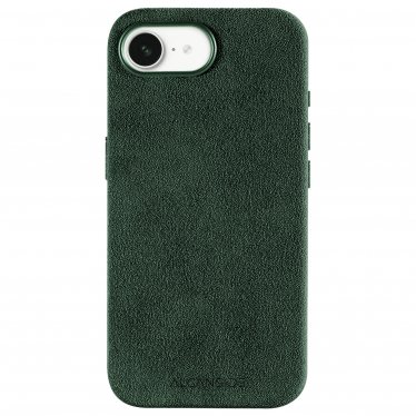 iPhone Alcantara Case - Midnight Green