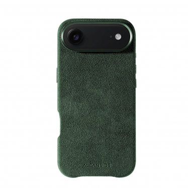iPhone Alcantara Case - Midnight Green