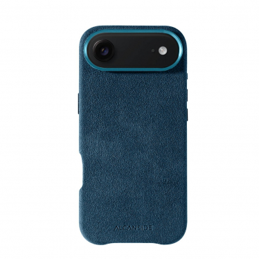 iPhone Alcantara Case - Ocean Blue