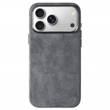 iPhone Alcantara Case - Nardo Gray