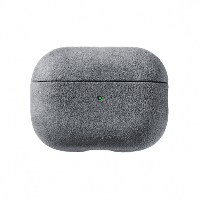AirPods Pro (3rd Generation) Alcantara Case - Nardo Gray, Image 1