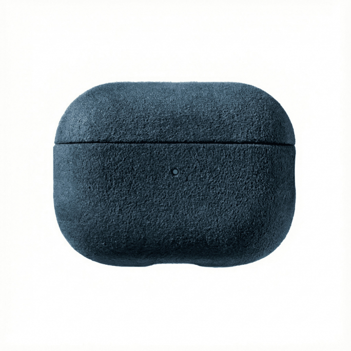AirPods Pro (3rd Generation) Alcantara Case - Navy Blue, 35€, Image 1 AirPods Pro (3rd Generation) Alcantara Case - Navy Blue, Image 1