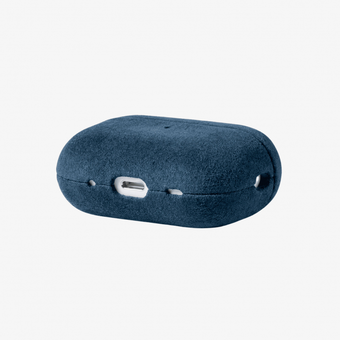 AirPods Pro (3rd Generation) Alcantara Case - Navy Blue, 35€, Image 4 AirPods Pro (3rd Generation) Alcantara Case - Navy Blue, Image 4