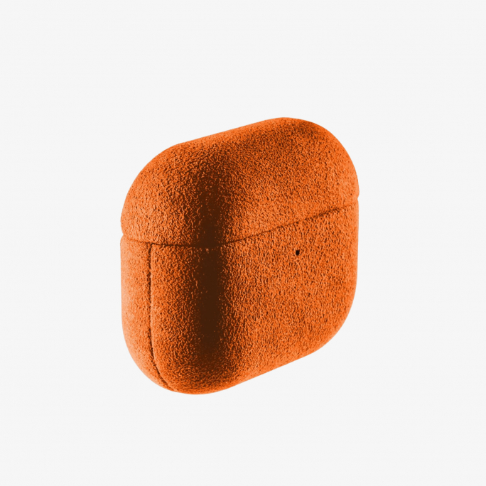 AirPods Pro (3rd Generation) Alcantara Case - Orange, Afbeelding 6