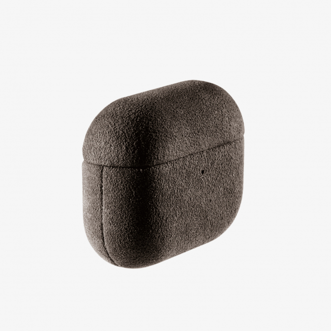 AirPods Pro (3rd Generation) Alcantara Case - Chocolate Brown, Image 6