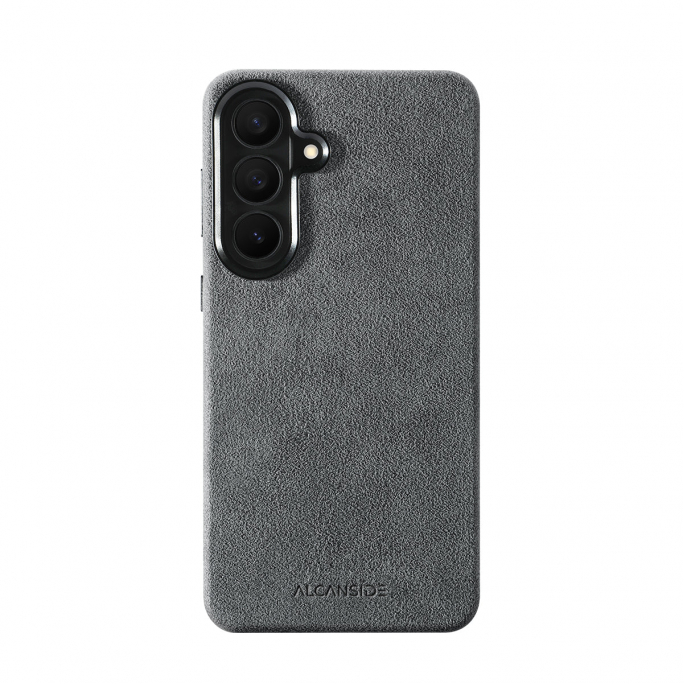Samsung Galaxy S26 Plus - Alcantara Case - Nardo Gray, Image 1