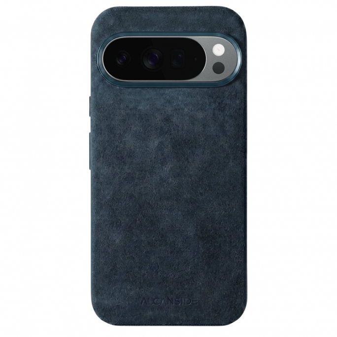 Google Pixel 10 Pro XL - Alcantara Case - Navy Blue, Image 1