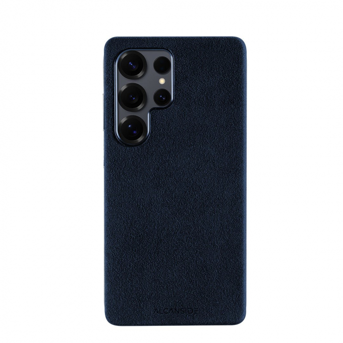 Samsung Galaxy S25 Ultra - Alcantara Case - Navy Blue, Image 1