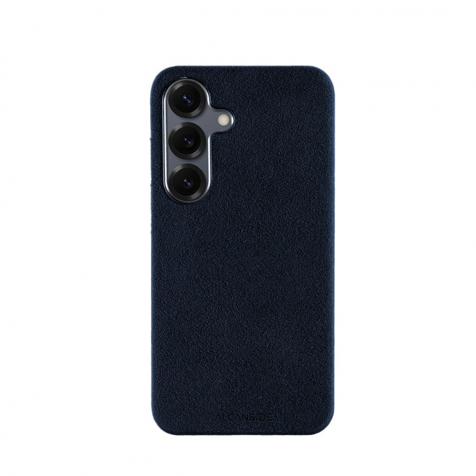 Samsung Galaxy S25 - Alcantara Case - Navy Blue, Image 1