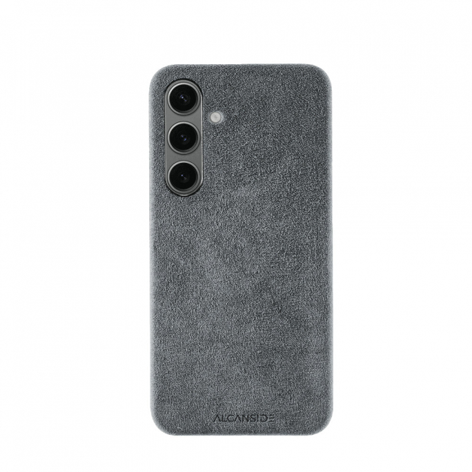 Samsung Galaxy S24 - Alcantara Case - Nardo Gray, Afbeelding 1