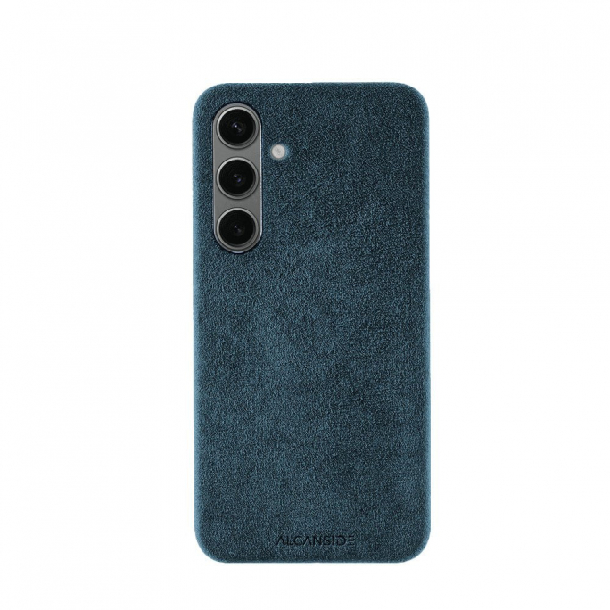 Samsung Galaxy S24 - Alcantara Case - Ocean Blue, Afbeelding 1