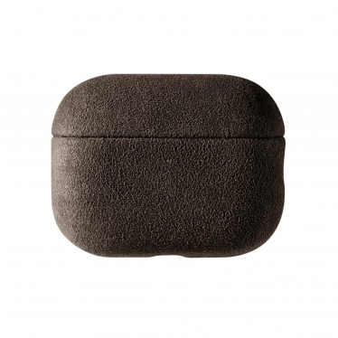 AirPods Pro (2nd Generation) Alcantara Case - Chocolate Brown
