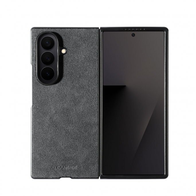Samsung Galaxy Z Fold 7 - Alcantara Case - Space Grey, Image 3