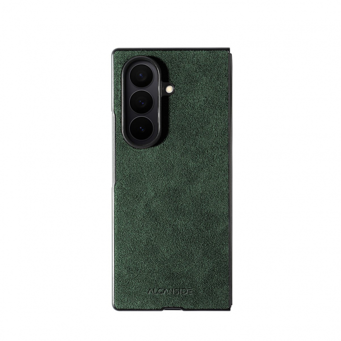 Samsung Galaxy Z Fold 7 - Alcantara Case - Midnight Green, Image 1