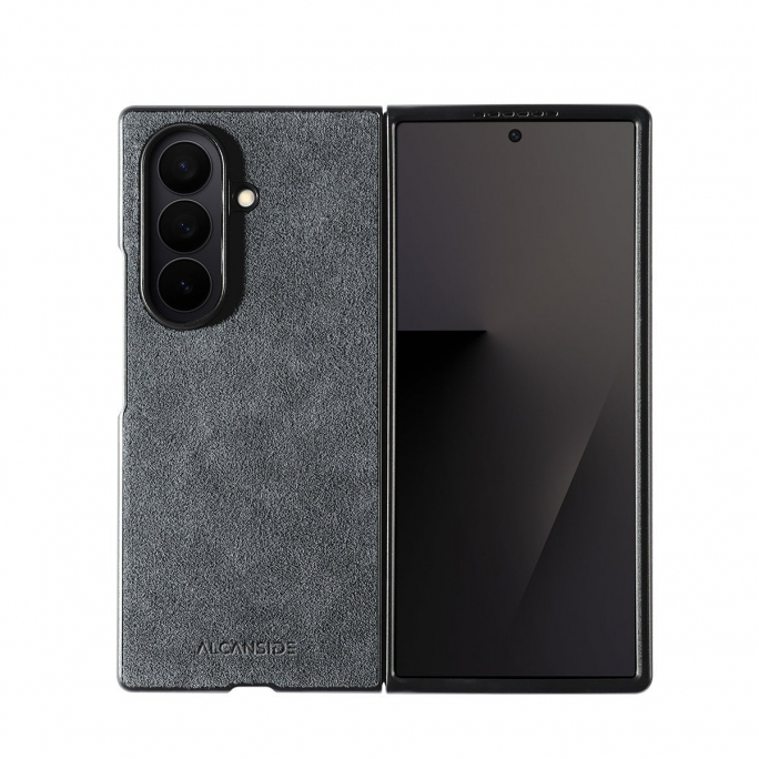 Samsung Galaxy Z Fold 7 - Alcantara Case - Nardo Gray, Image 3
