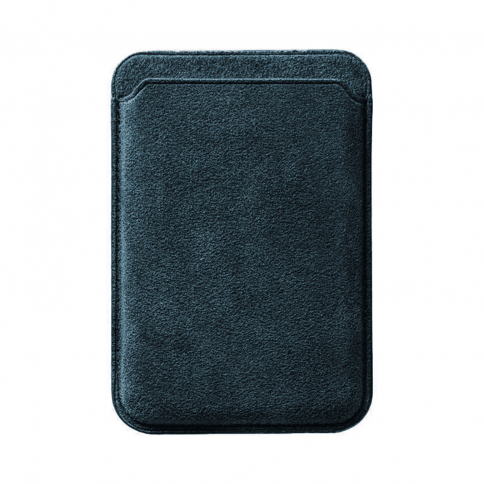 Alcantara MagSafe Wallet - Navy Blue, 40€, Image 1 Alcantara MagSafe Wallet - Navy Blue, Image 1