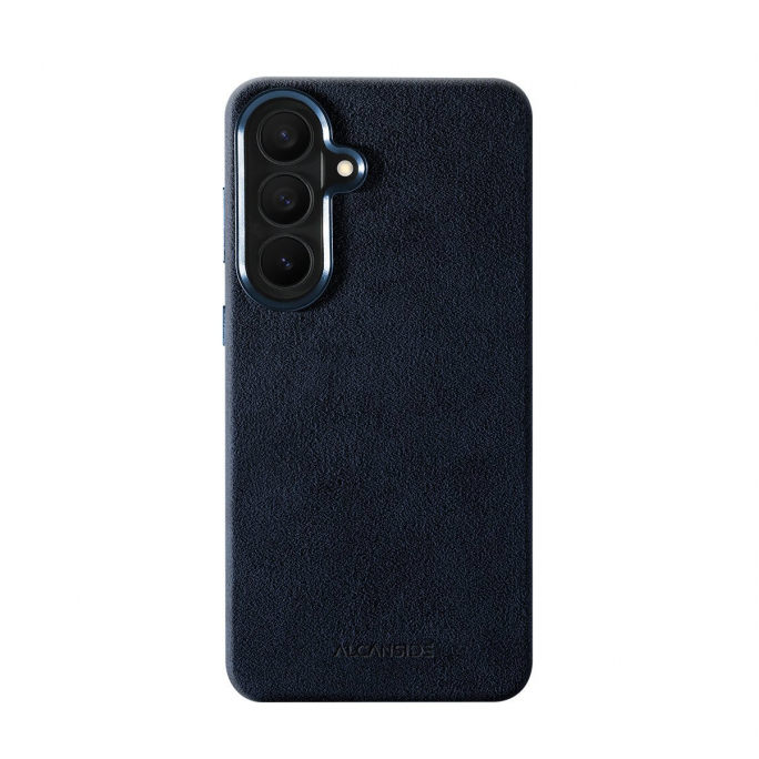 Samsung Galaxy S26 Plus - Alcantara Case - Navy Blue, Image 1