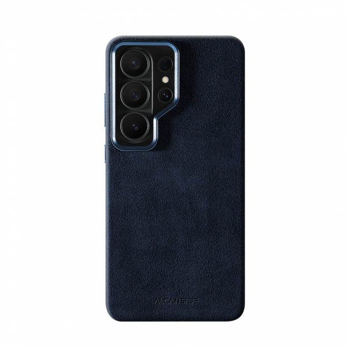 Samsung Galaxy S26 Ultra - Alcantara Case - Navy Blue, Image 1