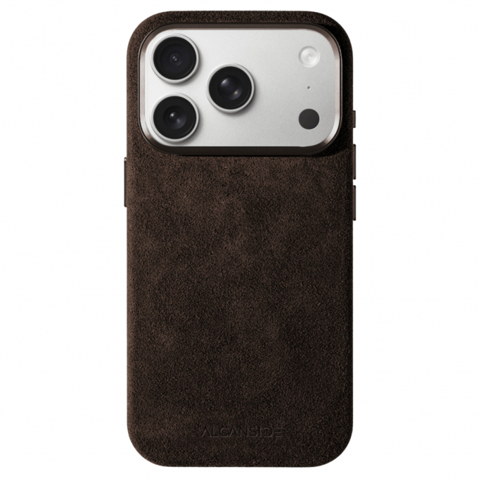 iPhone Alcantara Case - Chocolate Brown, Image 3