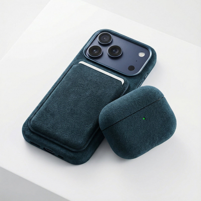 iPhone Alcantara Case - Navy Blue, 69€, Image 6 iPhone Alcantara Case - Navy Blue, Image 6