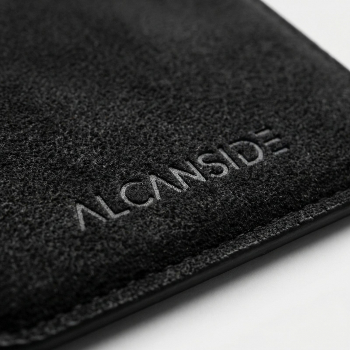 Alcantara MagSafe Wallet - Deep Black, Image 5