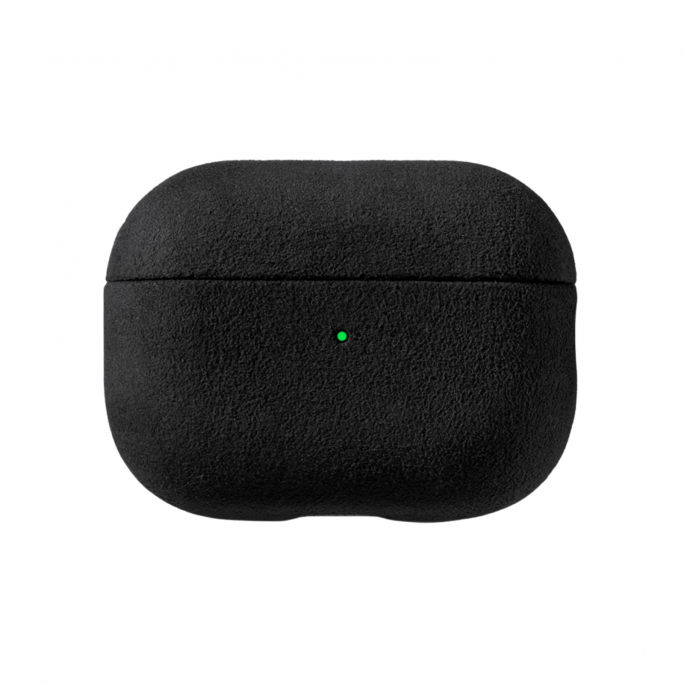 AirPods Pro (2nd Generation) Alcantara Case - Deep Black, Image 1