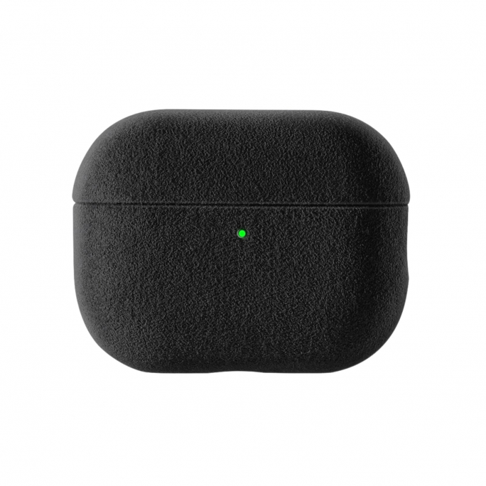 AirPods Pro (3rd Generation) Alcantara Case - Deep Black, 35€, Image 1 AirPods Pro (3rd Generation) Alcantara Case - Deep Black, Image 1
