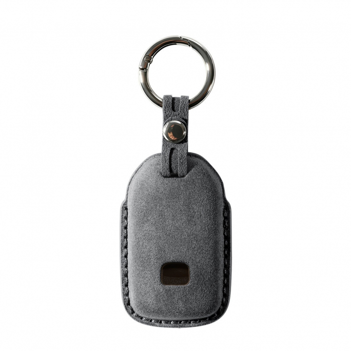 Alcantara Car Key Fob Cover for Honda Model B with Buckle - Space Grey, 59€, Afbeelding 5 Alcantara Car Key Fob Cover for Honda Model B with Buckle - Space Grey, Afbeelding 5