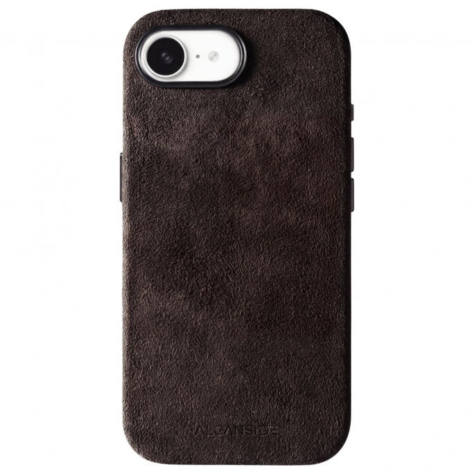 iPhone 16e - Alcantara Case - Chocolate Brown, 69€, Image 1 iPhone 16e - Alcantara Case - Chocolate Brown, Image 1