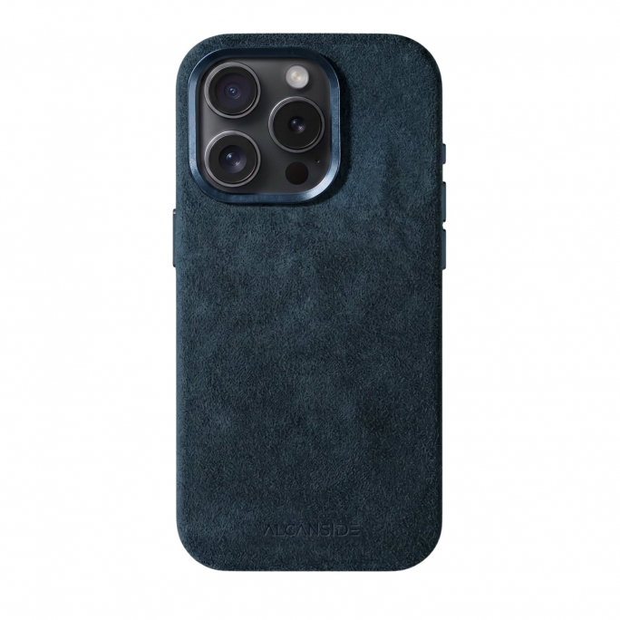 iPhone 15 Pro - Alcantara Case - Navy Blue, 69€, Image 1 iPhone 15 Pro - Alcantara Case - Navy Blue, Image 1