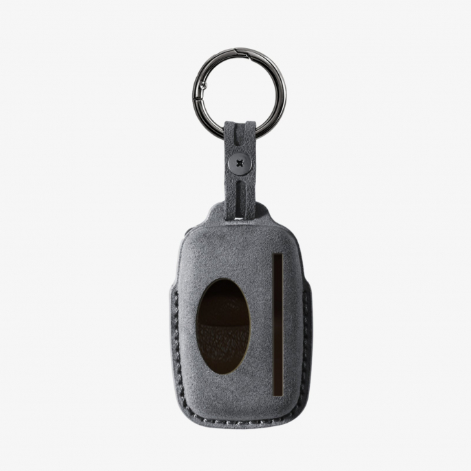 Alcantara Car Key Fob Cover for Land Rover Model A - Space Grey, 59€, Image 5 Alcantara Car Key Fob Cover for Land Rover Model A - Space Grey, Image 5