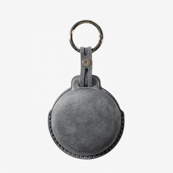 Alcantara Car Key Fob Cover for Smart Model A - Space Grey, Image 6