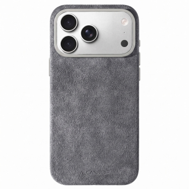 iPhone Alcantara Case - Nardo Gray