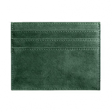 Alcantara Card Wallet - Midnight Green