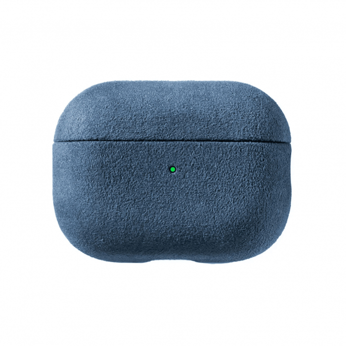 AirPods Pro (2nd Generation) Alcantara Case - Ocean Blue, Image 1