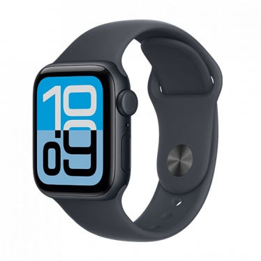Watch Apple Watch SE 3 (2025) LTE 40mm Midnight Aluminium Case with Sport Band S/M - Midnight