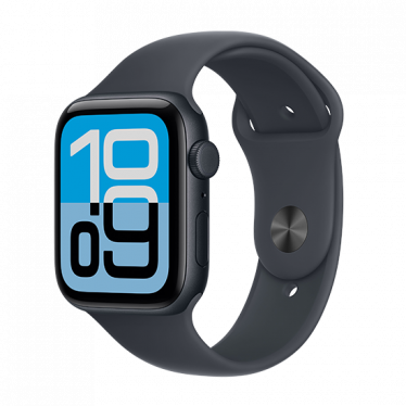 Watch Apple Watch SE 3 (2025) LTE 44mm Midnight Aluminium Case with Sport Band M/L - Midnight