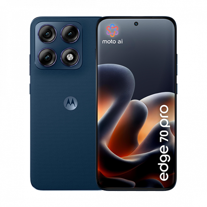 Motorola XT2607-1 Moto Edge 70 Pro 5G 12GB RAM 512GB - Blue, Afbeelding 1