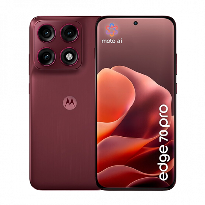 Motorola XT2607-1 Moto Edge 70 Pro 5G 12GB RAM 512GB - Red, Afbeelding 1