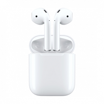 Apple AirPods 2nd Gen. with Lightning Charging Case - White, Image 1