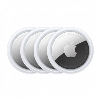 Apple Airtag 4 Pack - White, Image 1
