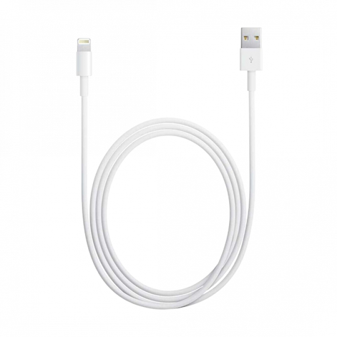 Apple Lightning to USB Cable (1M) - White, Afbeelding 1