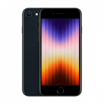 Apple iPhone SE3 5G (2022) 64GB - Midnight US Spec, Image 1